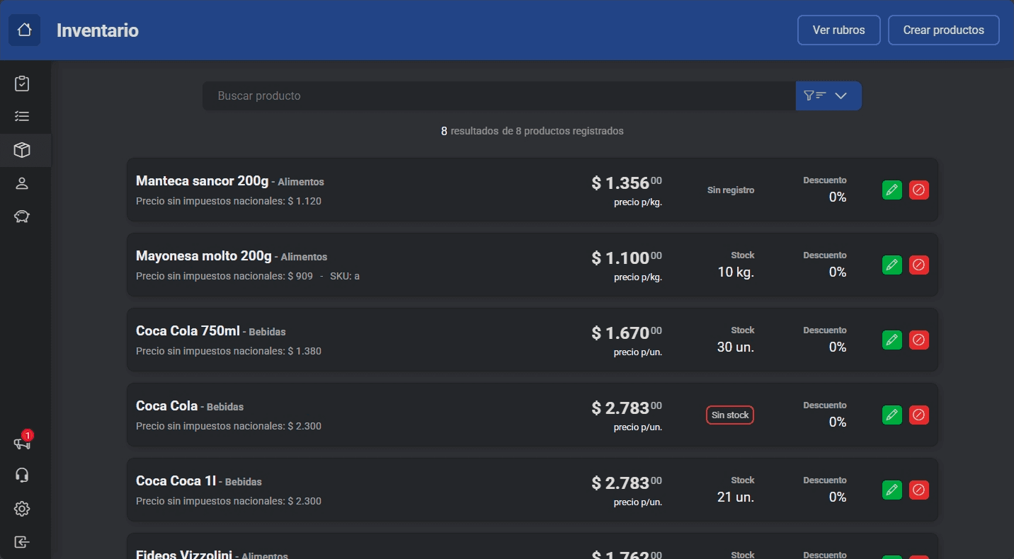 Tu inventario, siempre bajo control — MagicFlow